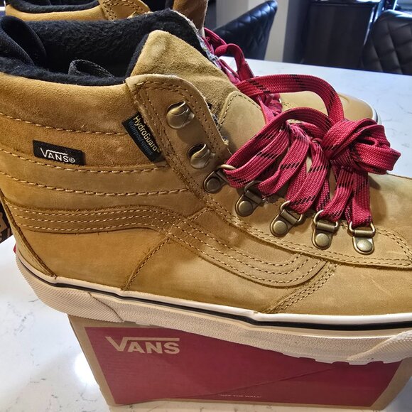 VANS Sk8-Hi DR MTE-2 Waterproof Hiking Boots TAN SIZE 8 MENS WOMENS 9.5 NEW - Picture 4 of 13